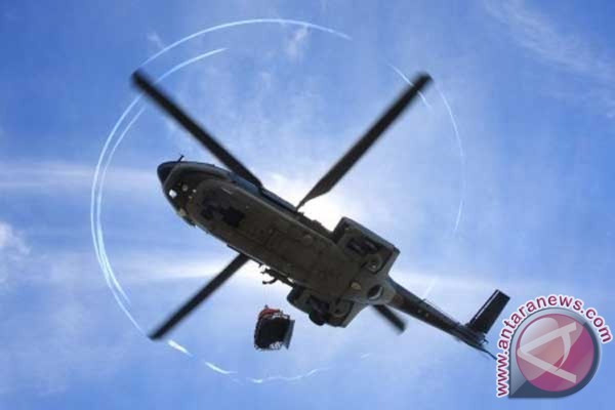 Empat kru heli Super Puma dievakuasi ke Jakarta