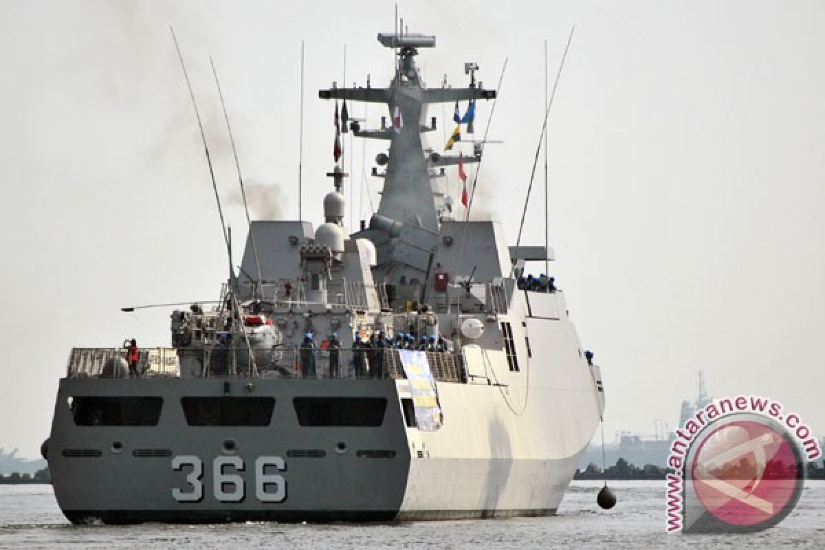 KRI Sultan Hasanuddin-366 akhiri tugas di Libanon