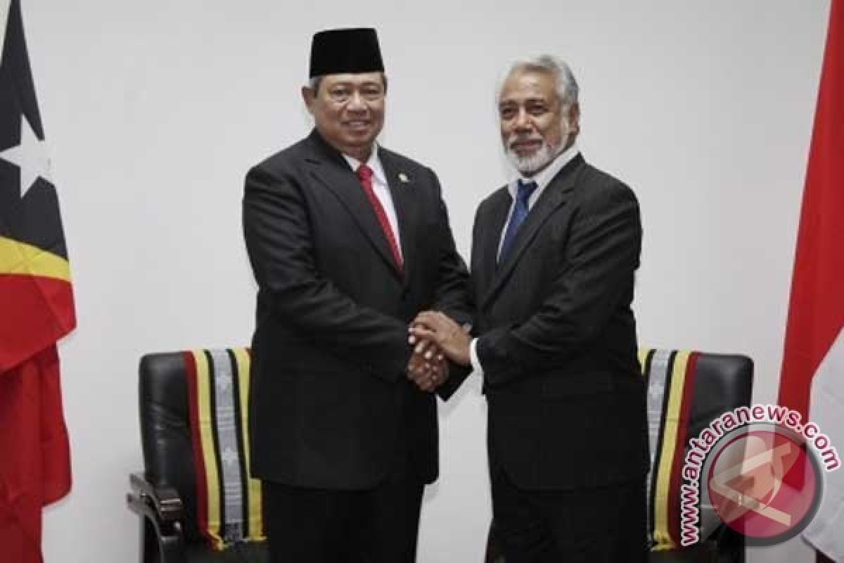 Yudhoyono attends inauguration of Timor Leste`s new president 