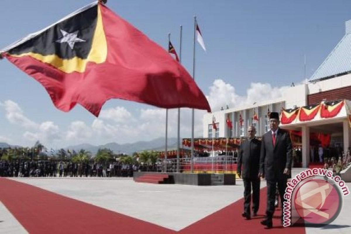 Yudhoyono meets with new Timor Leste President