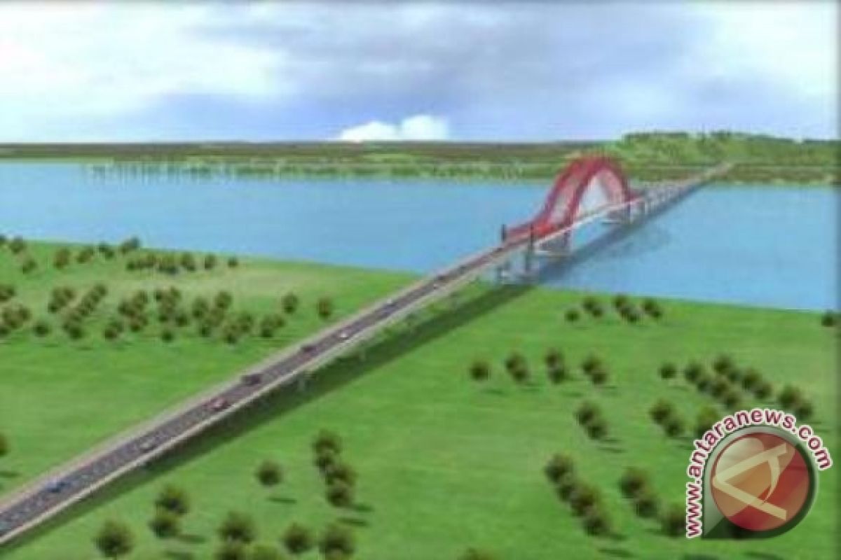 Jembatan Tayan Diperkirakan Tuntas Lebih Cepat