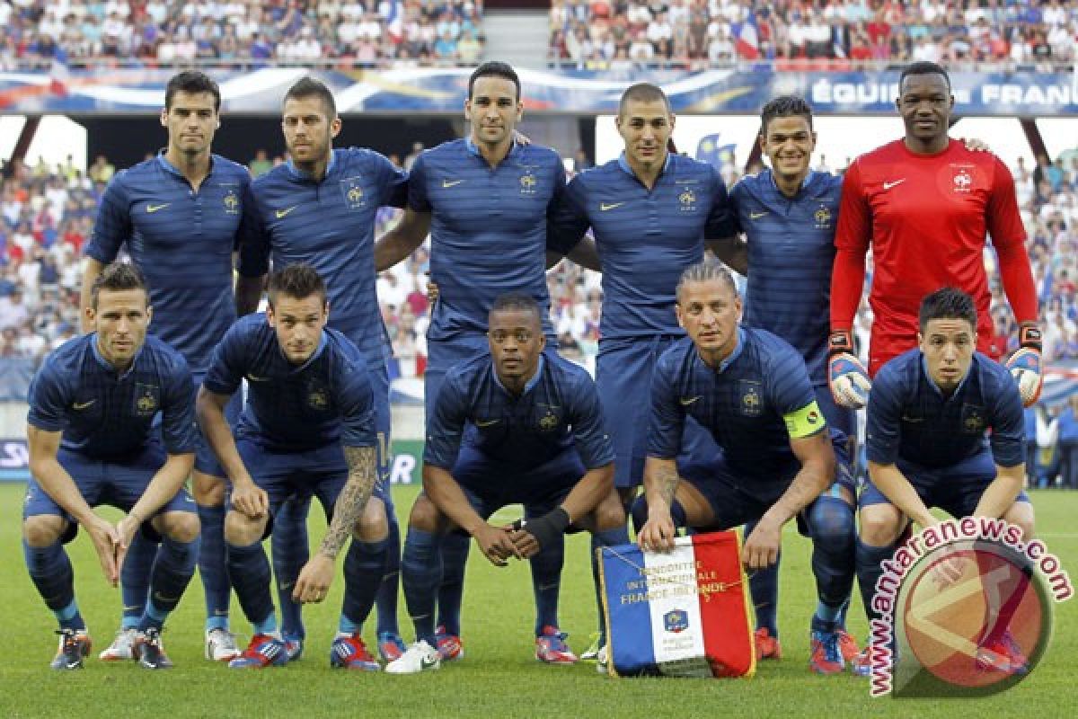 Timnas Prancis siapkan persahabatan lawan Uruguay, Brazil