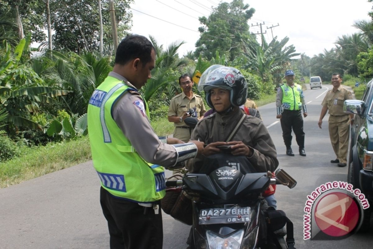 Polres Tabalong Catat 1.061 Pelanggar Lalu Lintas 