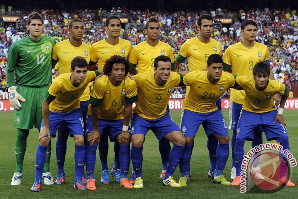 Brazil percaya dapat raih bintang keenam
