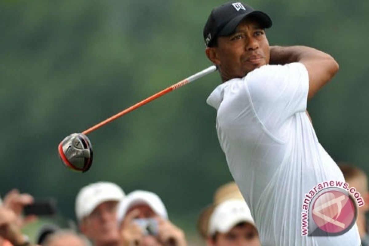 Tiger Woods juara di PGA Dublin