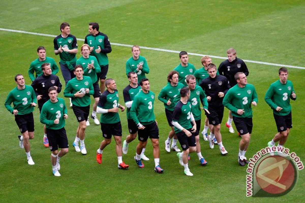 Euro 2016 - O'Shea sebut Irlandia gagal jalankan strategi di awal babak kedua