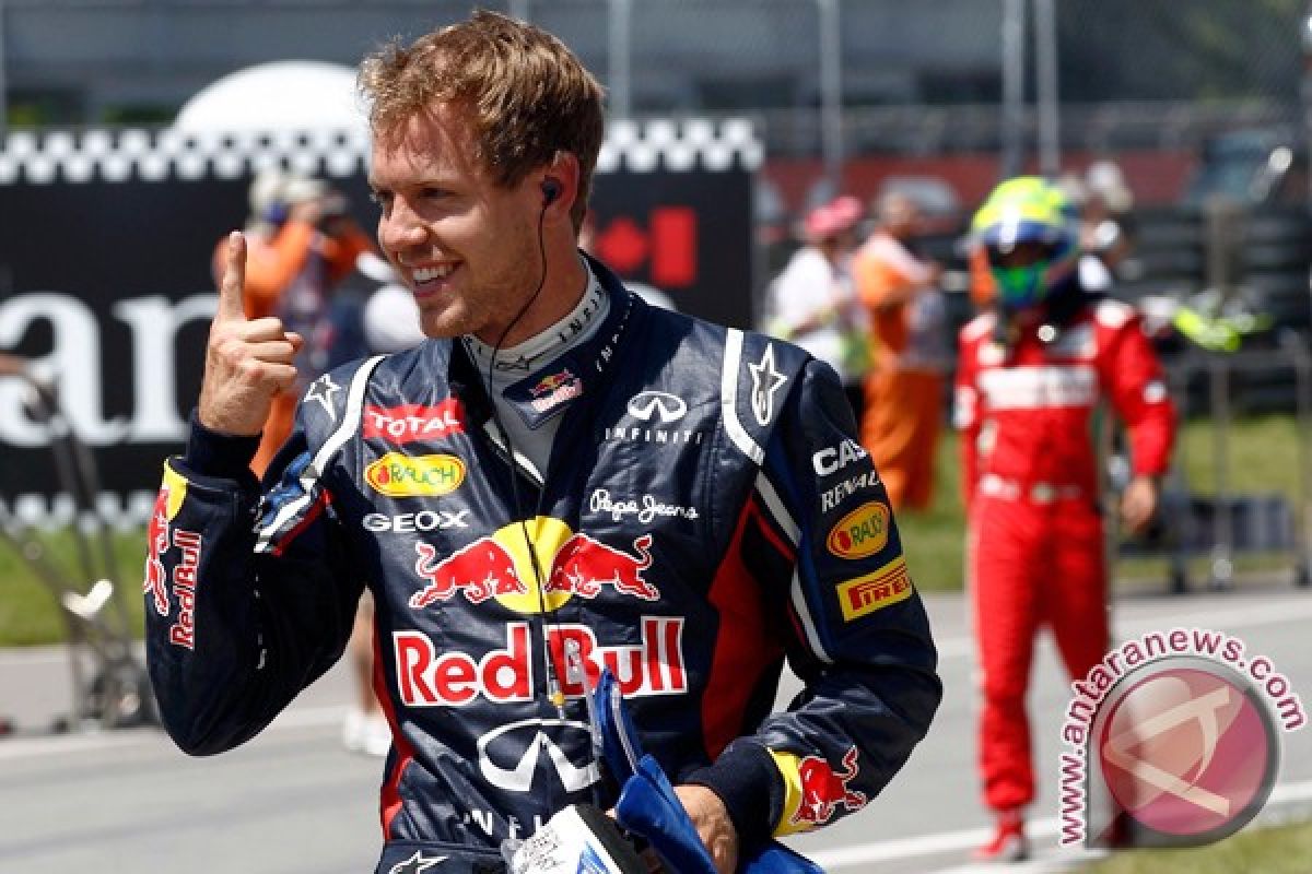 Klasemen sementara F1, Vettel makin mantap