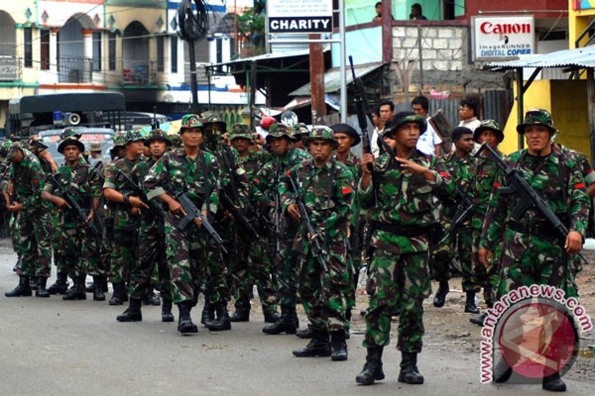 TNI deploys company of soldiers to secure Timika