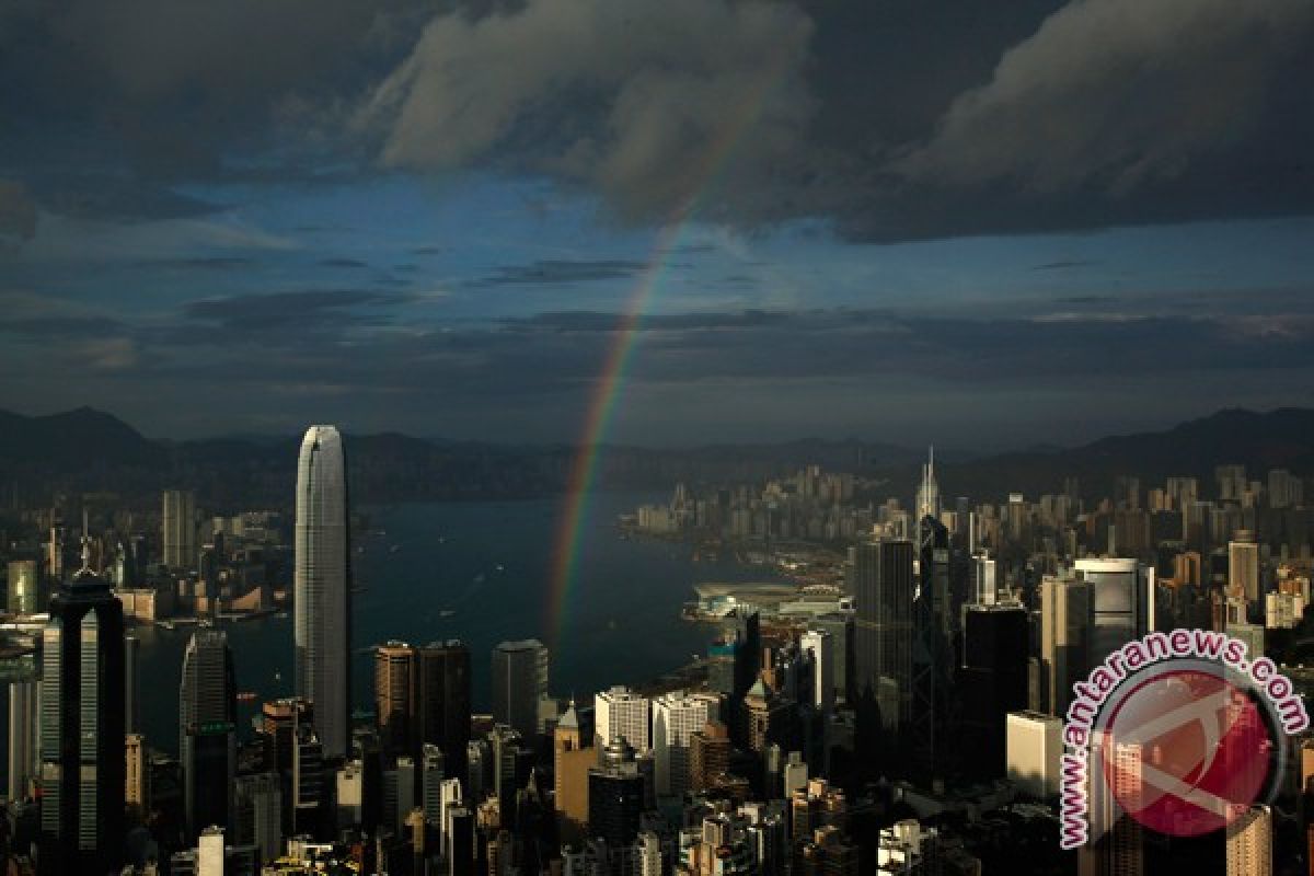 Hujan deras sertai shalat Ied WNI di Hong Kong