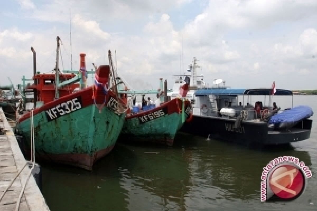 164 Kapal Asing Ilegal Diamankan di Kalbar