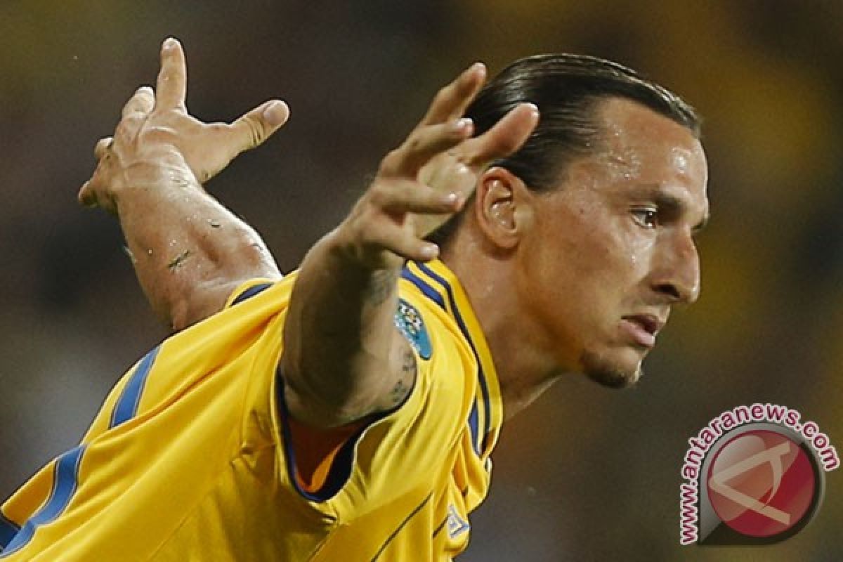 Ibrahimovic tidak gentar dengan ancaman terorisme di Piala Eropa 2016