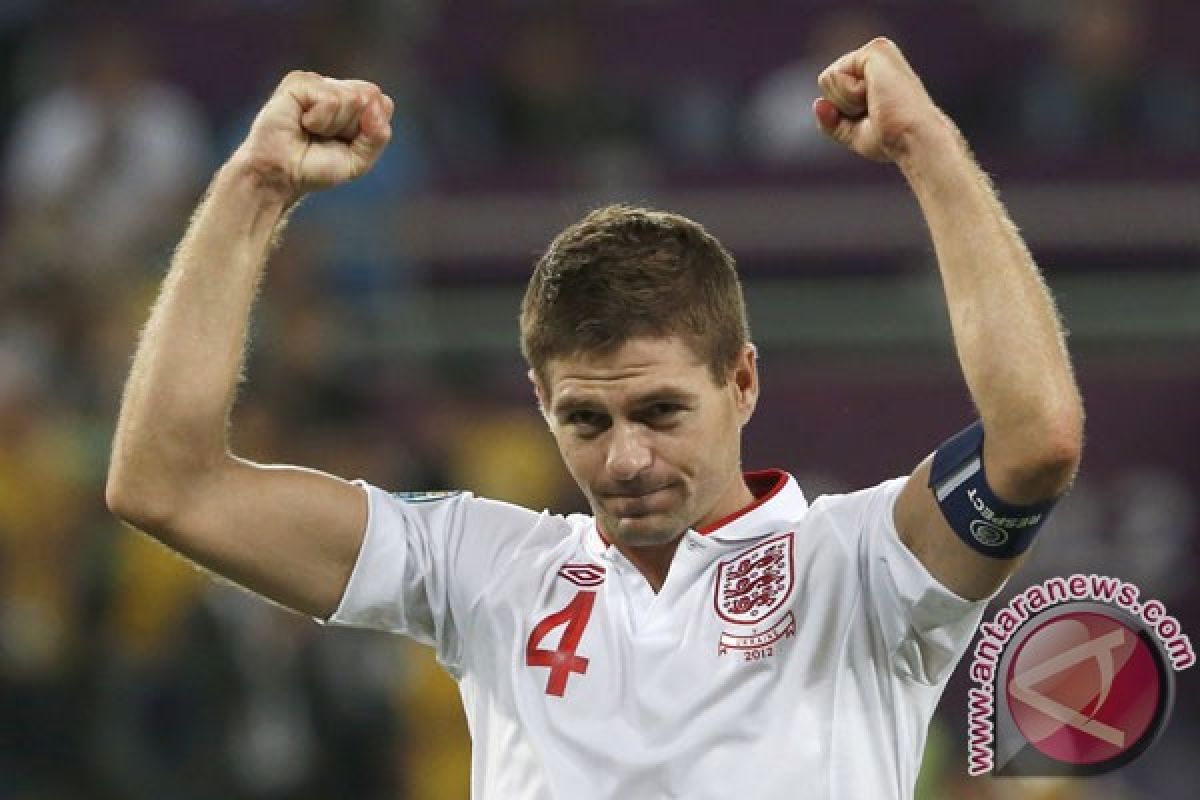 Gerrard larang istri ke Piala Dunia Brasil