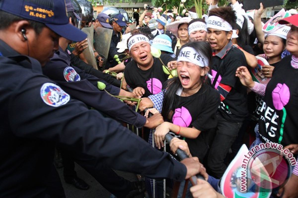 Lebih 40.000 pendukung oposisi Kamboja akan unjuk rasa