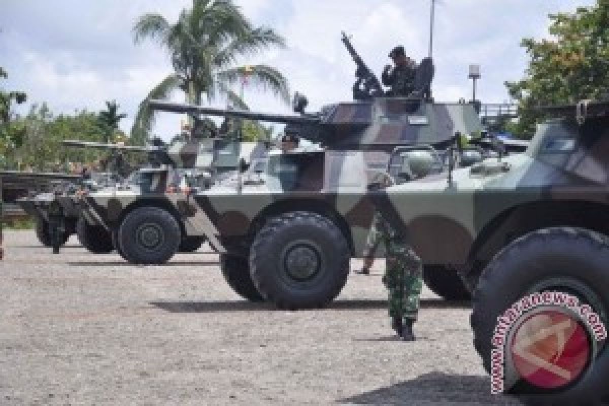 Panser TNI Terbalik di Timika, Seorang Prajurit Tewas