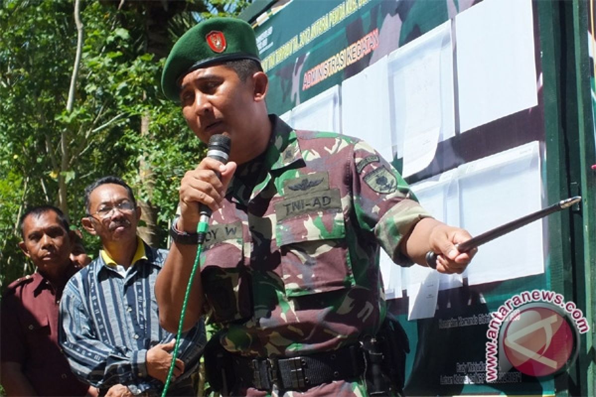 Kodim Donggala Buka Jalan Tujuh KM