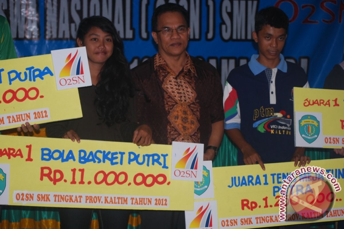 Balikpapan Juara Umum O2SN Kaltim 