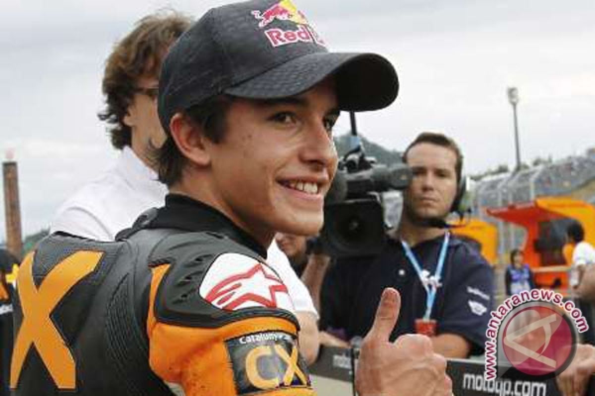 Marquez catat kemenangan beruntun kedelapan di Sachsenring