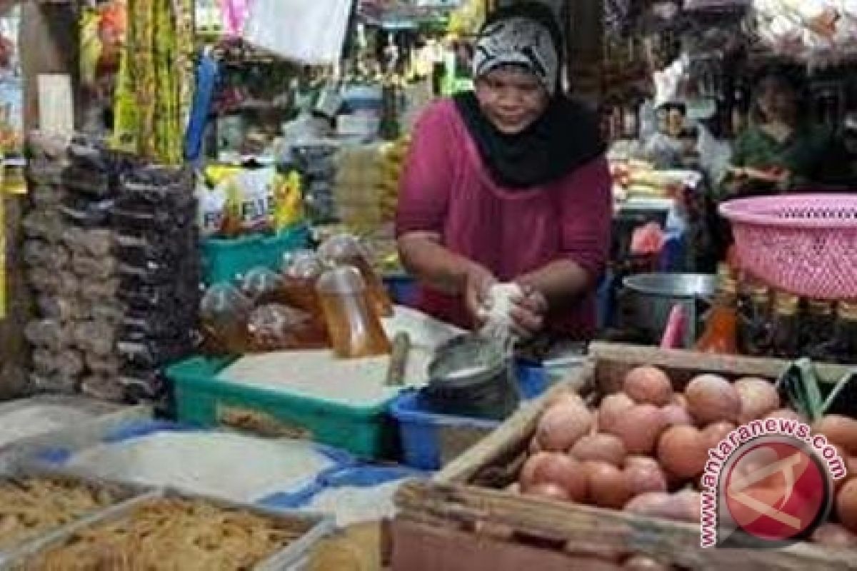 Harga Kebutuhan Pokok Kaltim Turun 0,43 Persen