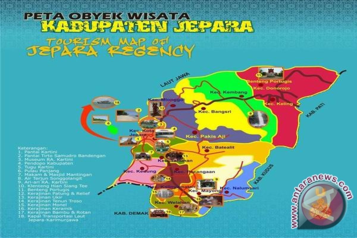 Peta wisata belanja mebel Jepara diluncurkan 
