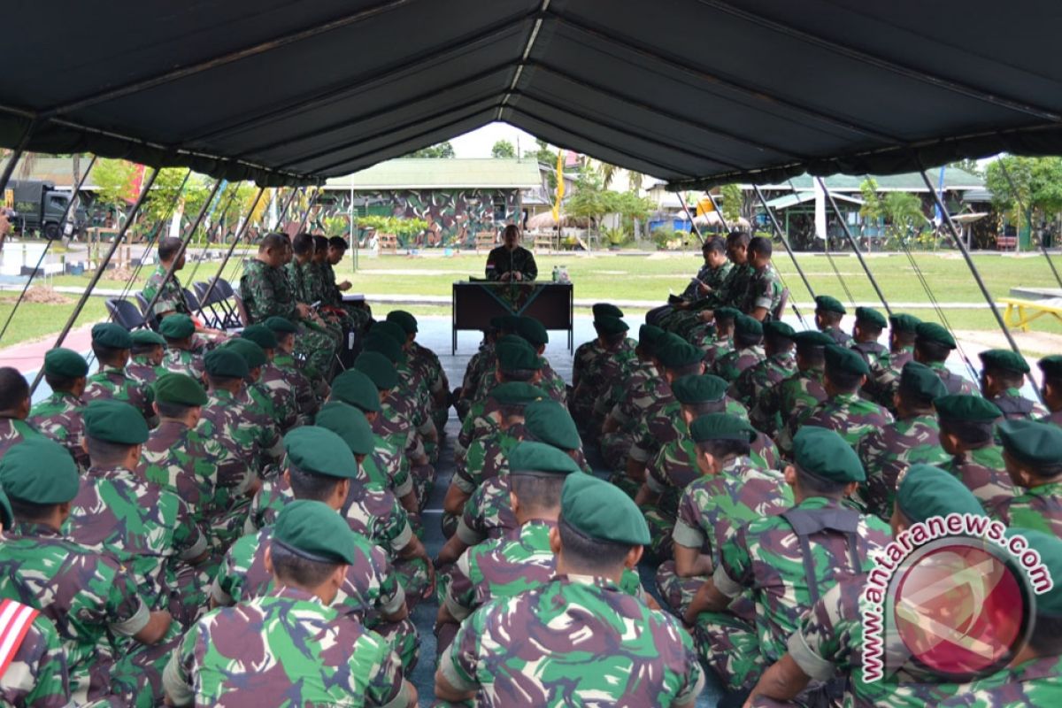 Kerja Sama TNI-TDRM di Perbatasan Berjalan Baik 