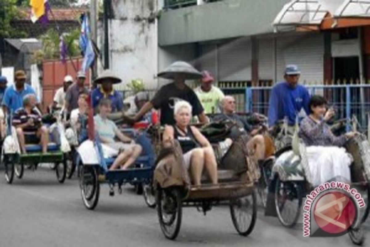 Andong-becak di sumbu filosofis dibuatkan pangkalan 