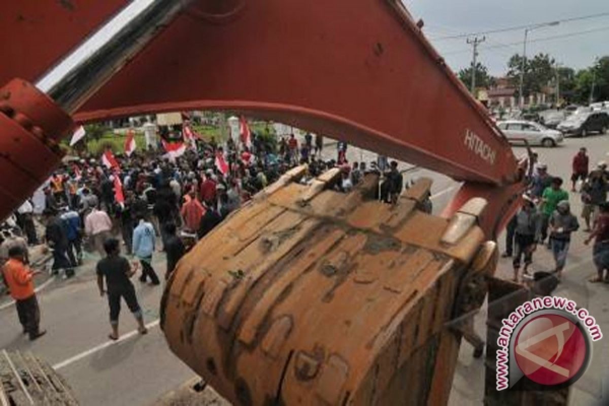 Penambang Emas Dongi-dongi Kembali Unjuk Rasa 