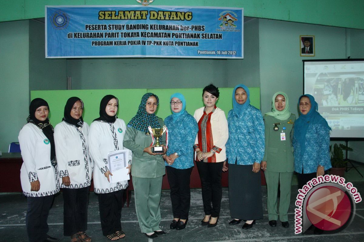 Parit Tokaya Pontianak Raih Harapan I Lomba Kelurahan Se-Indonesia