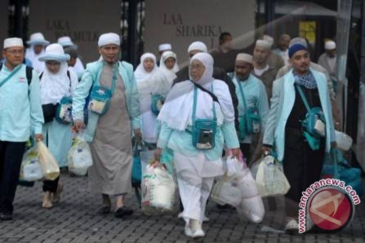 Haji Kloter Pertama Kota Yogyakarta tiba