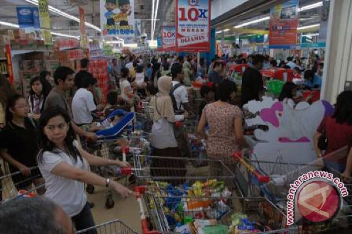 Hypermarket di Palembang berlakukan kantong plastik berbayar