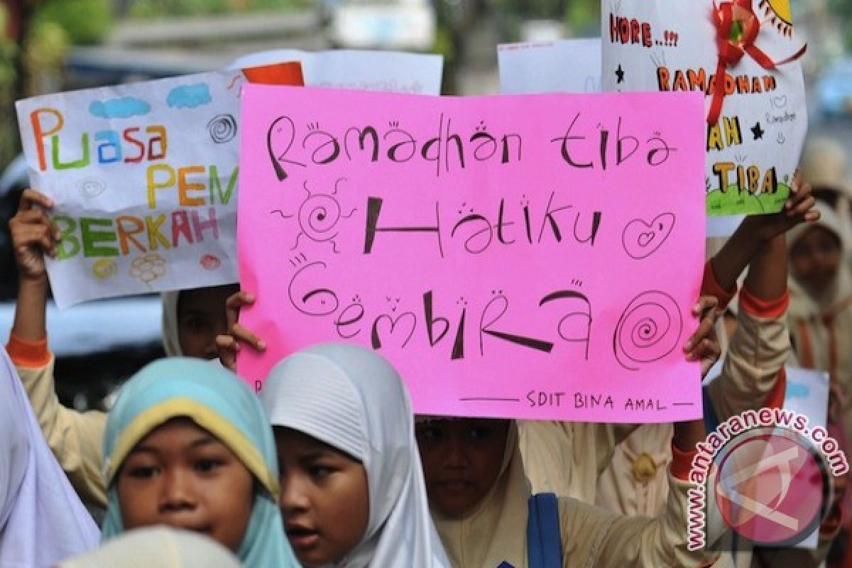 Ribuan muslim Mataram berpawai sambut Ramadhan