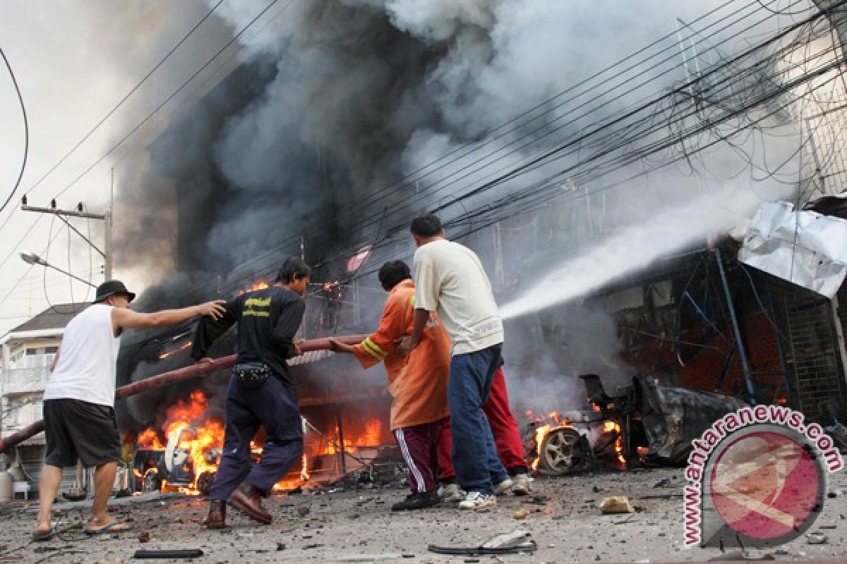 Ledakan pabrik di Thailand tewaskan seorang, ribuan dievakuasi