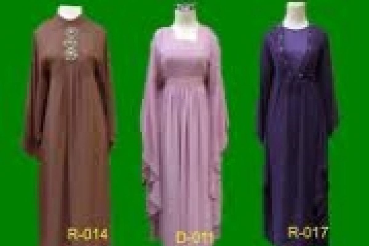 Baju muslim berbahan sifon favorit di Bengkulu