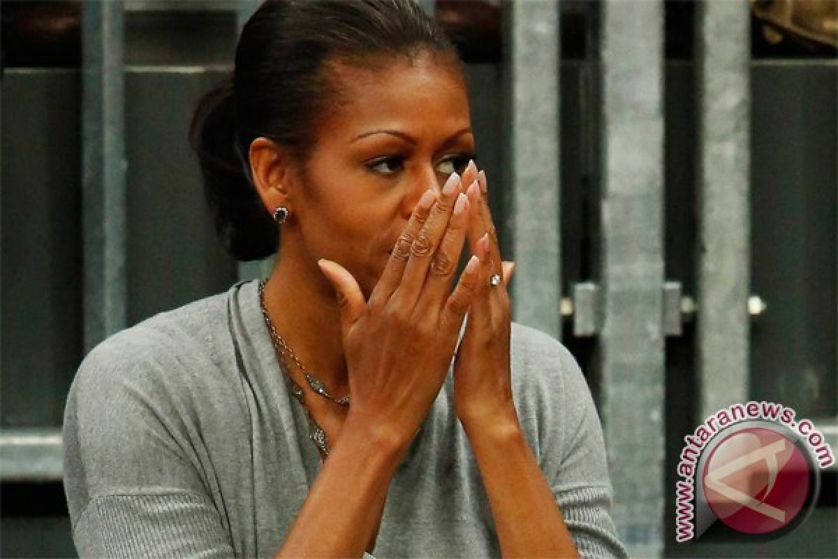 Michelle Obama hadiri pemakaman gadis korban penembakan