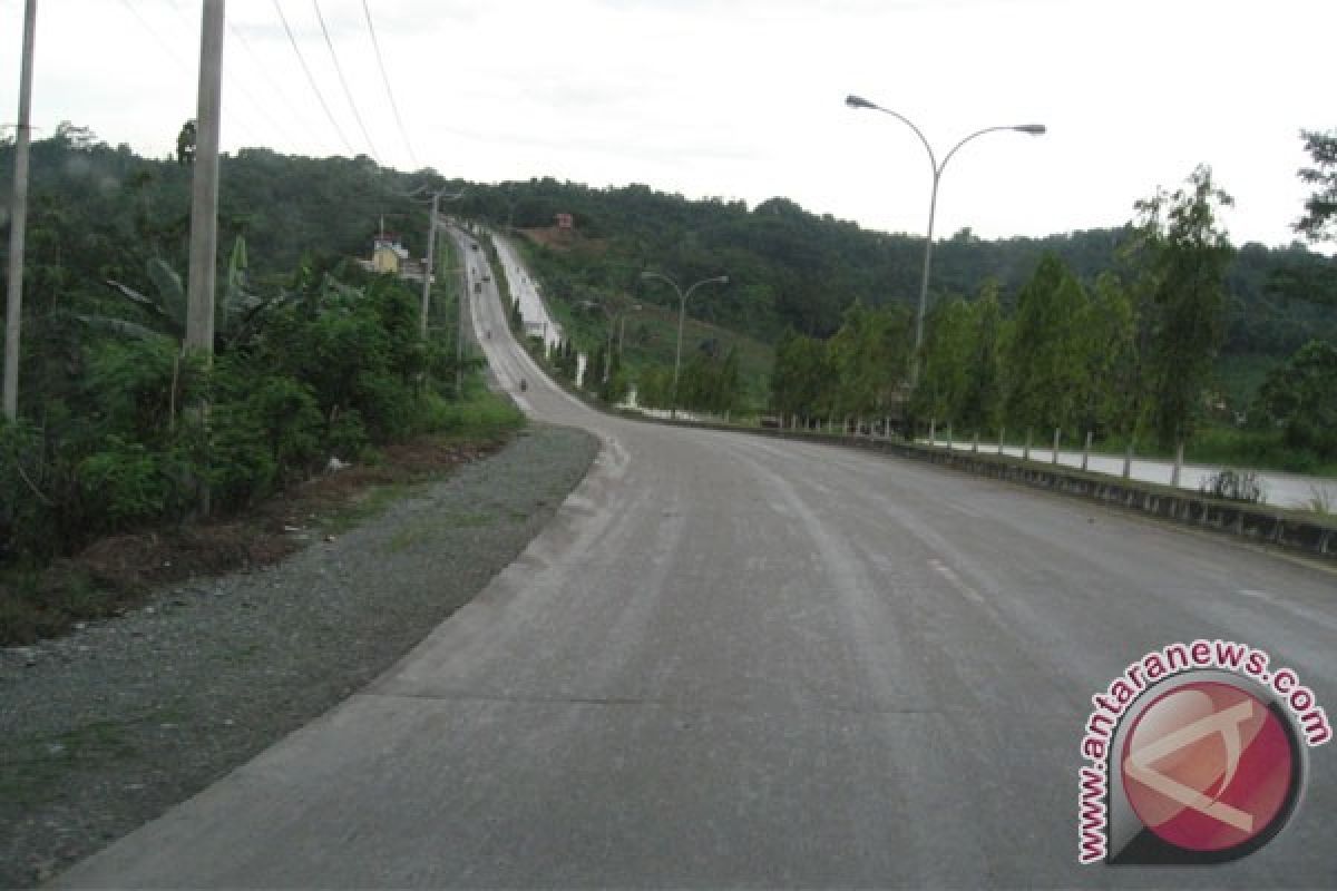 Jalan lintas Sumatera Medan-Kabanjahe  sepi