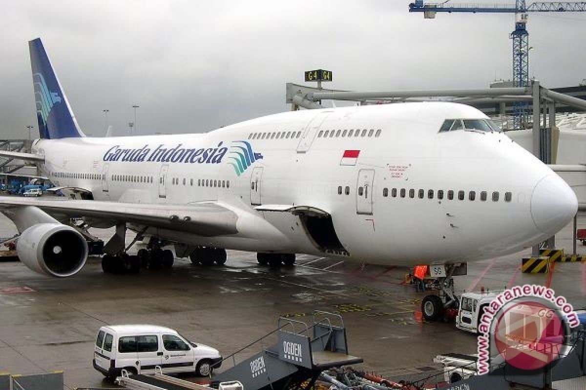 Garuda tunda penerbangan Bandara Silampari