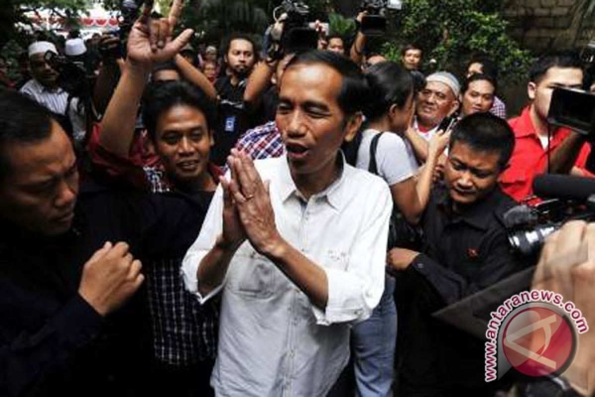 Presiden Jokowi kunjungi kebun binatang ragunan