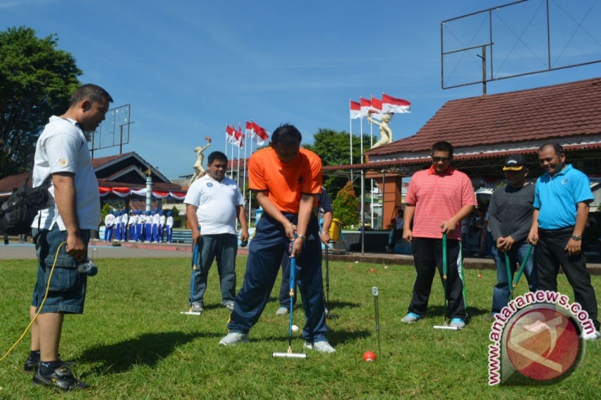  Pemkot Manado ikuti olahraga gateball