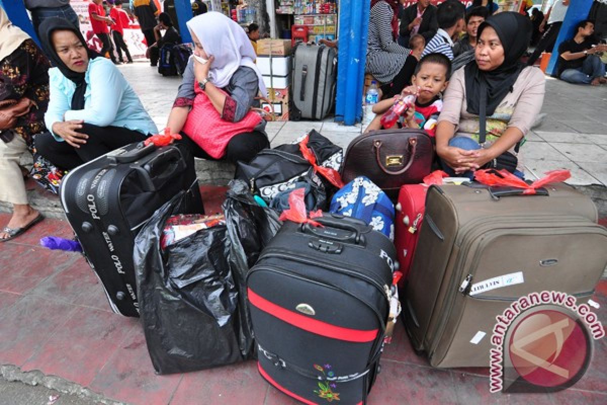 Hari ini pemudik Pulogadung didominasi jarak pendek