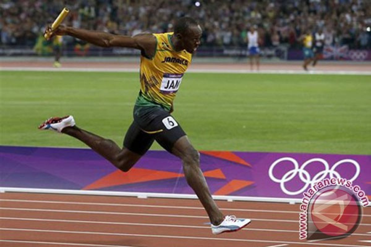 Usain Bolt berseloroh akan perkuat MU jika Van Gaal hengkang