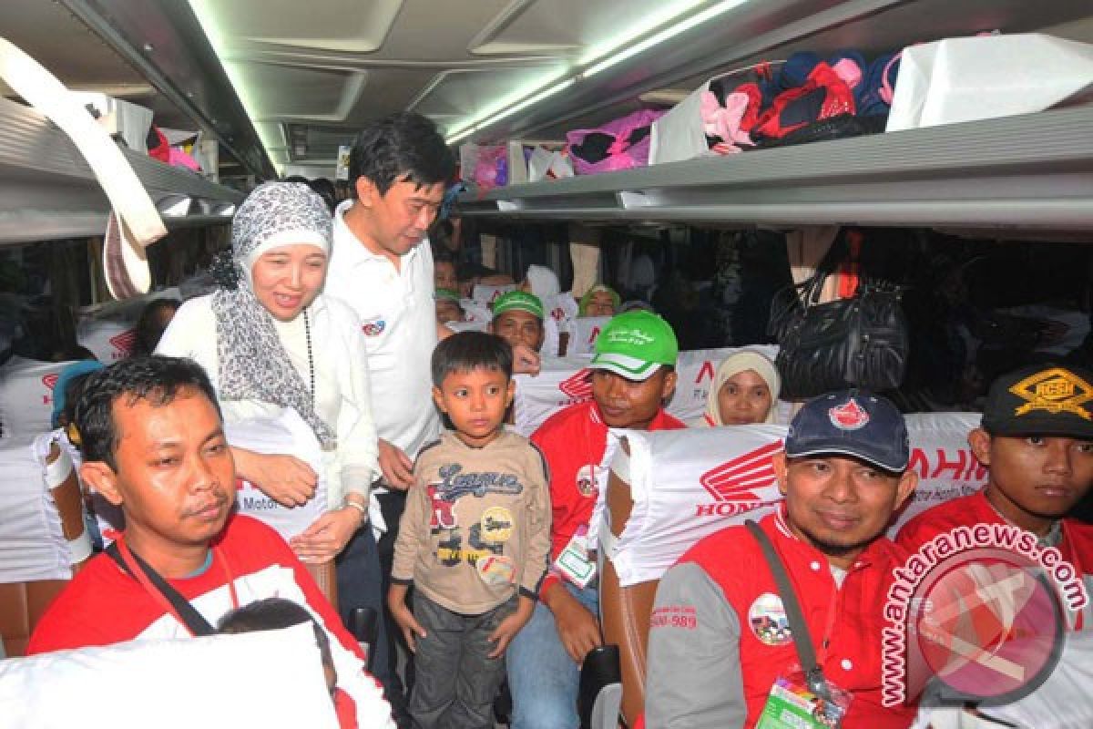 Mudik bareng Honda kian diminati pemilik motor