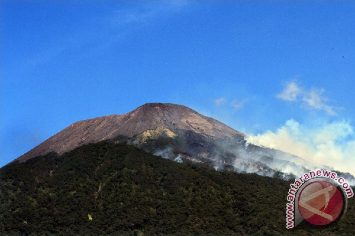 Mt Slamet`s status raised to alert level