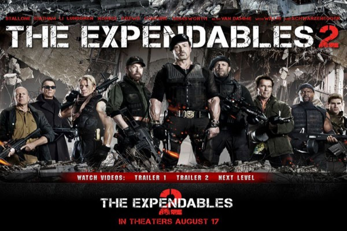 Pembajak "The Expendables 3" digugat