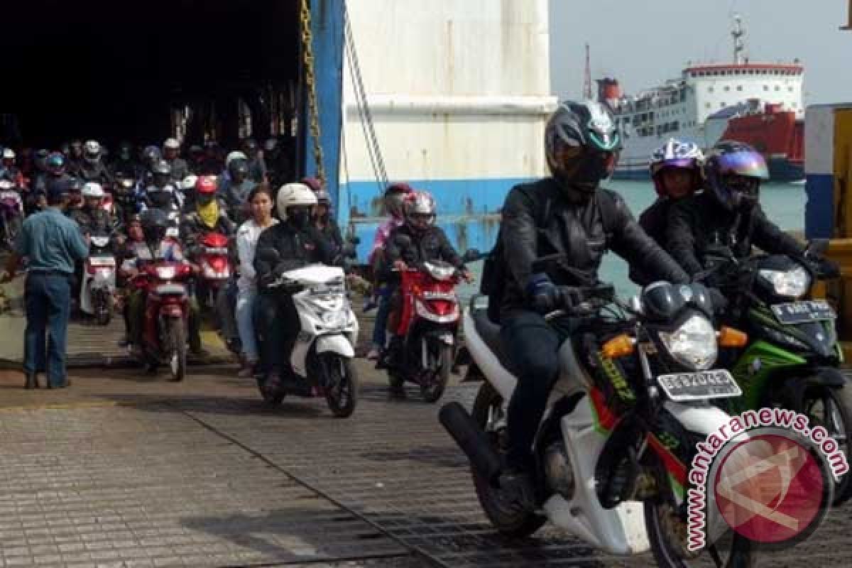 1.500 sepeda motor pemudik bakal diangkut kapal