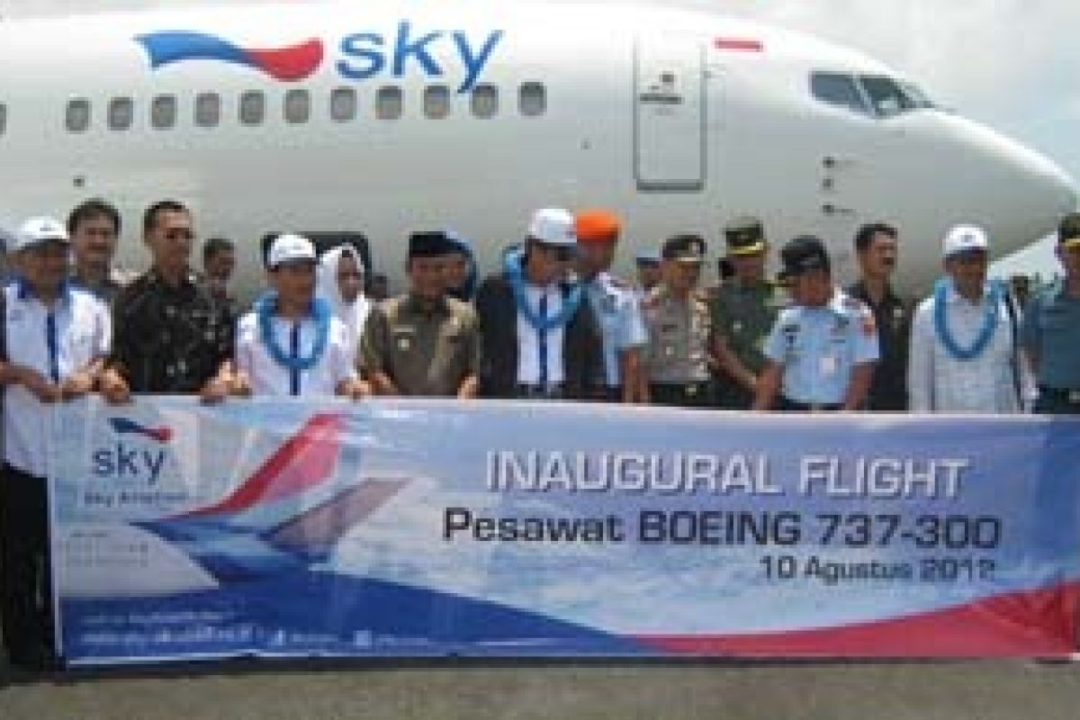 Sky Aviation Buka Penerbangan Boeing ke Natuna