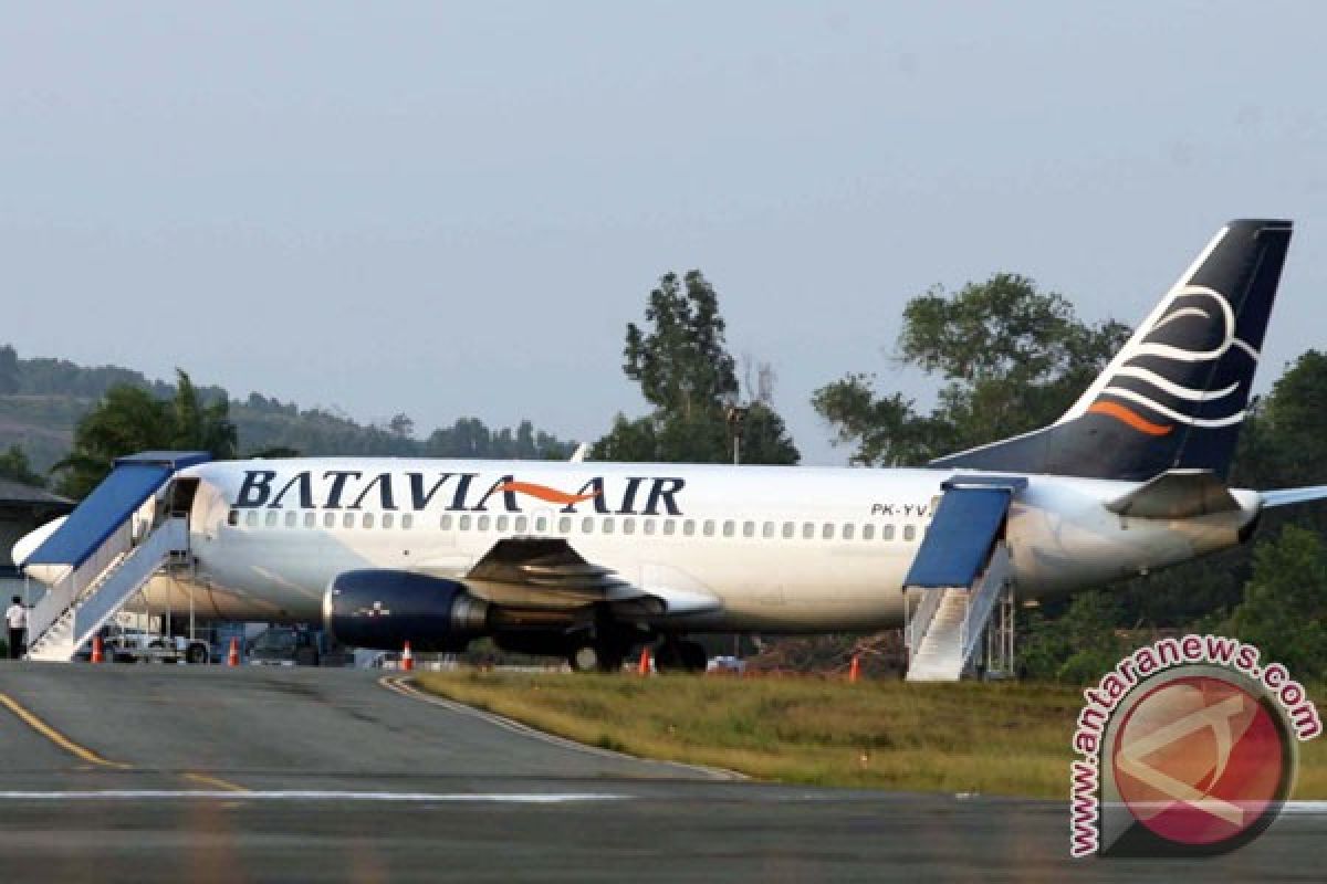 Batavia Air berutang rp1,2 miliar pada Bandara Sepinggan