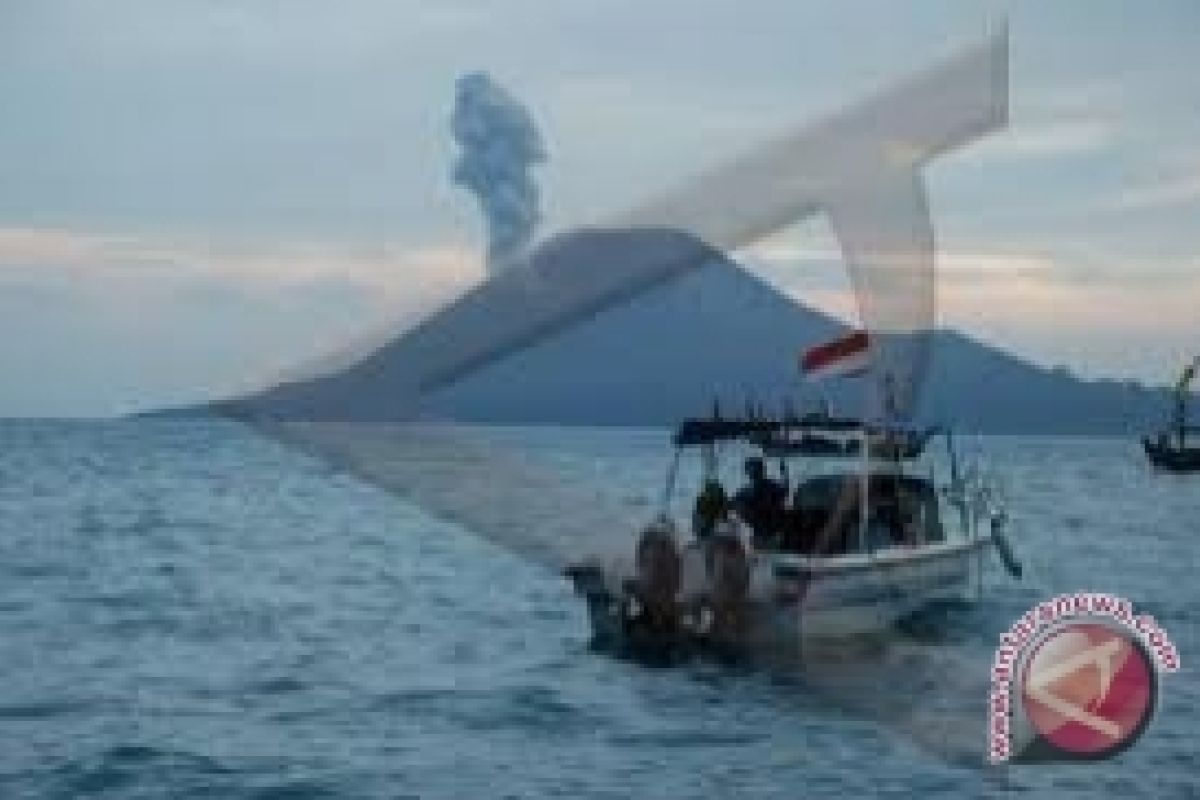 Gunung anak krakatau meletus 18 kali kemarin