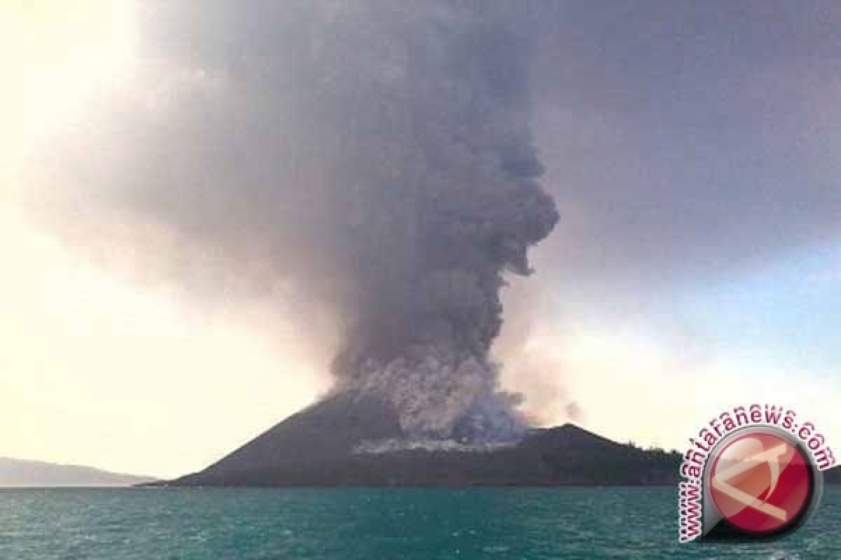 Anak Krakatau mengalami empat kali kegempaan letusan