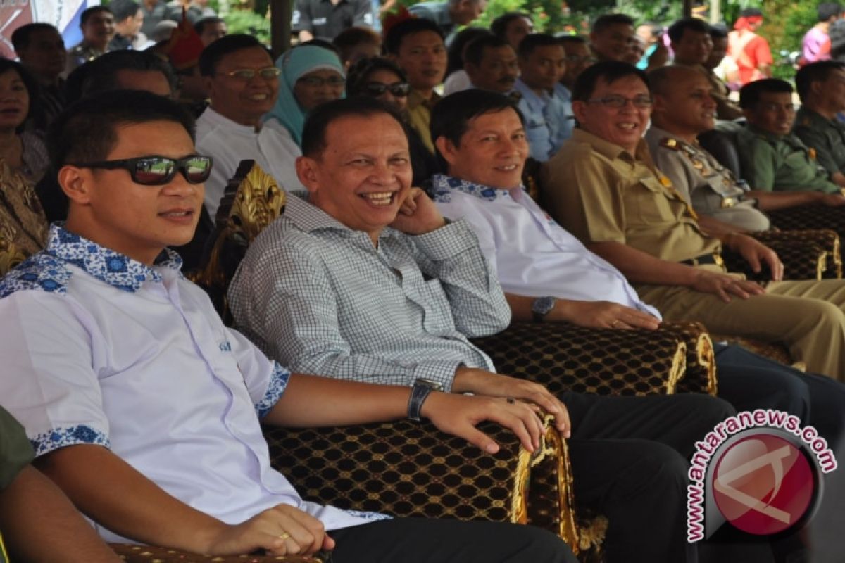 Trio pemkot Manado hadiri festival seni budaya Bantik 