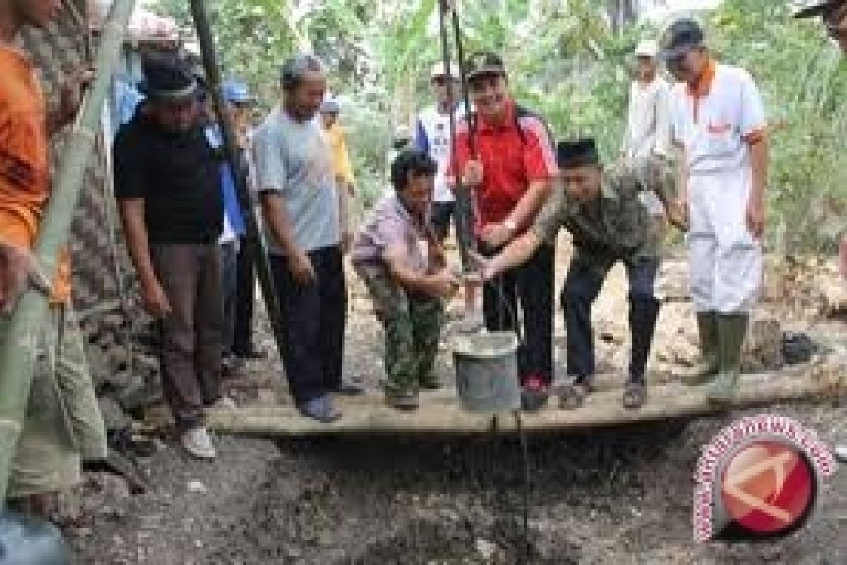 Air sumur terkena luapan sungai diimbau diendapkan 