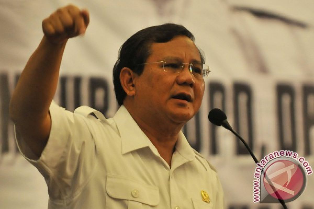 Prabowo tegaskan jangan biarkan maling jadi pemimpin